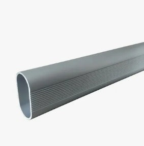 Barra de Clóset Ovalada Aluminio 3 m