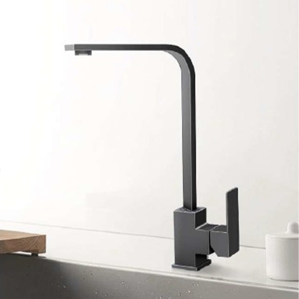 Llave Monomando Lavaplatos Cuello Plano
