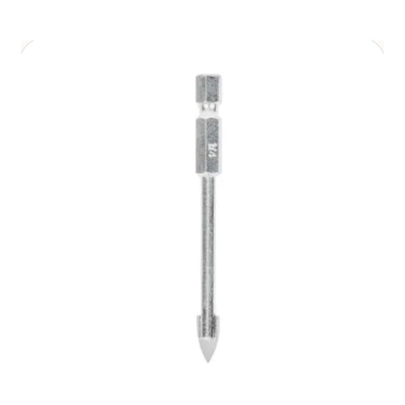 Broca Pta/carb. para Vidrio 6 mm-1/4 608-296 Timberli
