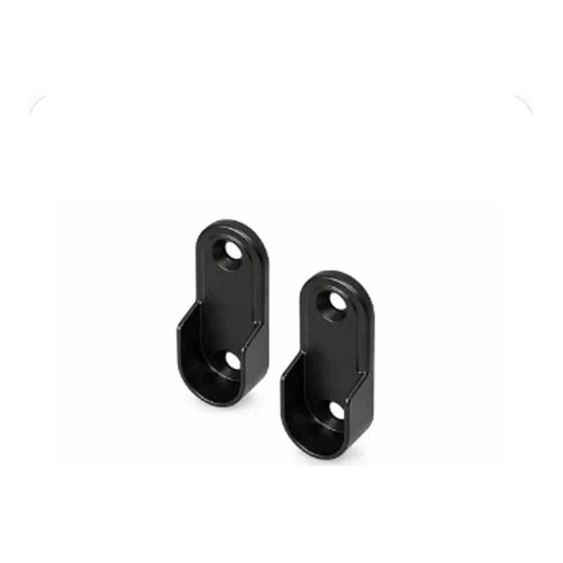 Pack 10 · Soporte Barra Oval Negro D-014 Carpintero
