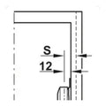 Brazo P/puerta Elevable /freno Reg. Hafele