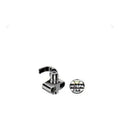 Par Gancho Niquel P/tornillo 6/8MM Hafele