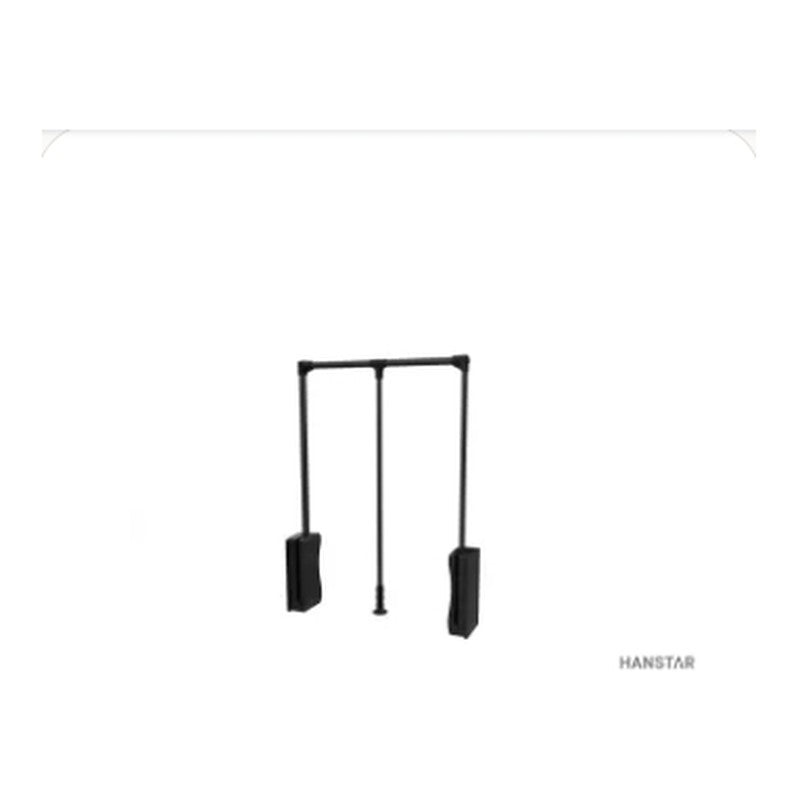 Colgador P/closet 660-890 MM Negro Star