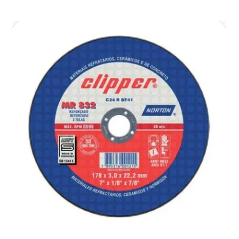 Disco Corte Piedra MR832 9X1/8X7/8 Norton