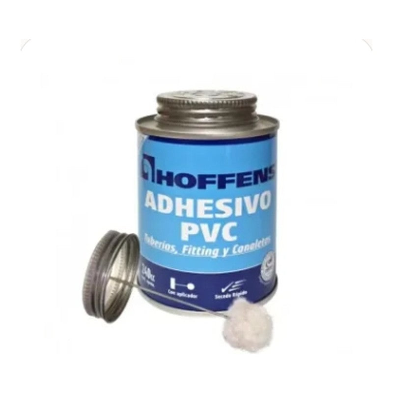 Adhesivo Pvc Hoffens 240CC Lata C/aplicado
