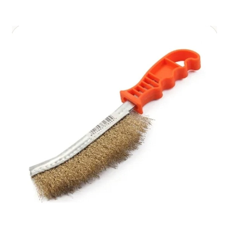Pack 10 · Escobilla Acero- Bronc. Man/plast. 10" Kseibi