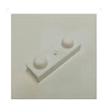 Pack 10 · Patin Base Plana C/orificio Blanco R.c Carpintero