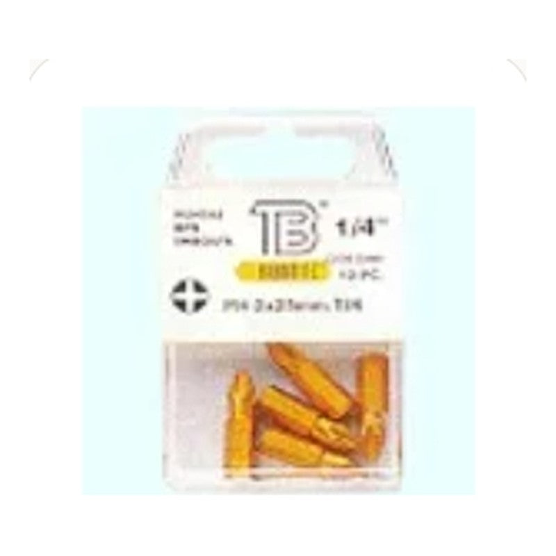 Set 5 Puntas PZ-1X25 mm Tin 1/4 Bianditz