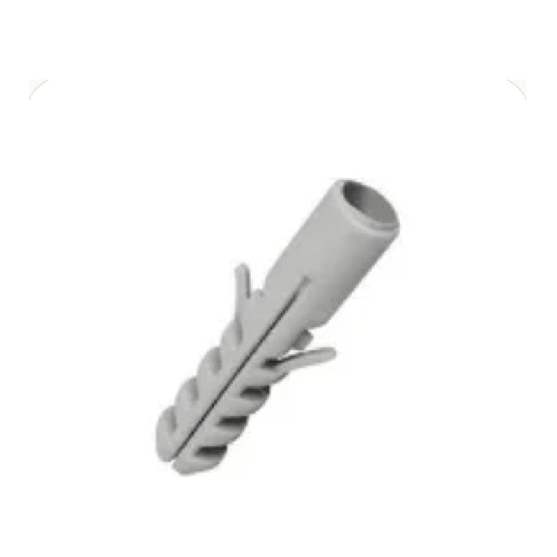 Tarugo Plastico Gris 8X40 Cja. 100 Unid. Kinfast