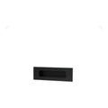 Tirador Asa Rectangular Negra 9 Star