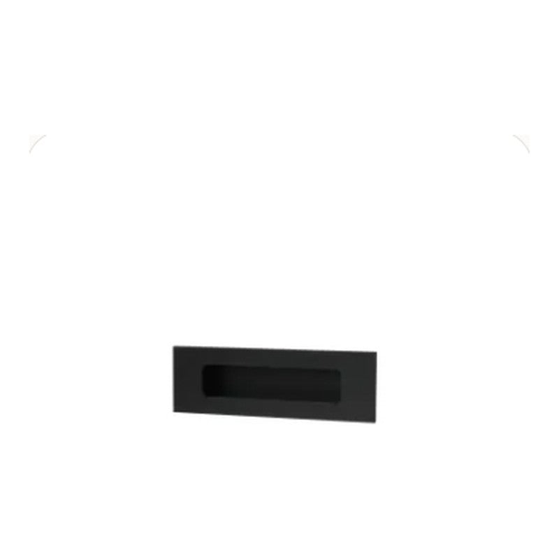 Tirador Asa Rectangular Negra 9 Star