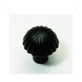 Tirador Pomo Negro 24MM S/placa REF.500. Tortajadas