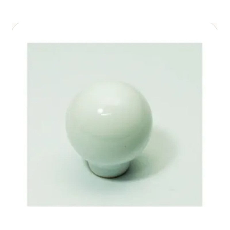Tirador Bola Blanca Ceramica 41183.1.053 Sunchain