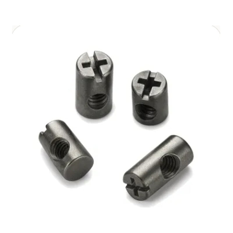 Pack 10 · Tuerca Cil. 1/4 10 MM X 13MM Phil Negra Sunchain