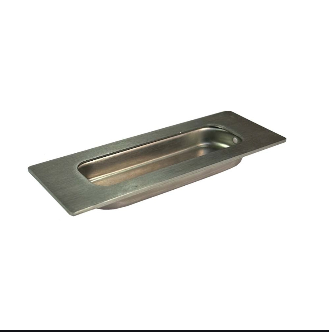 Tirador Asa Embutida Interior Curvo 120x40x12 mm